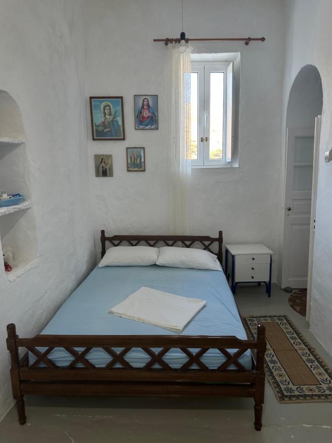 Cycladic House With Amazing View In Potamia Village Dio Choria Екстериор снимка